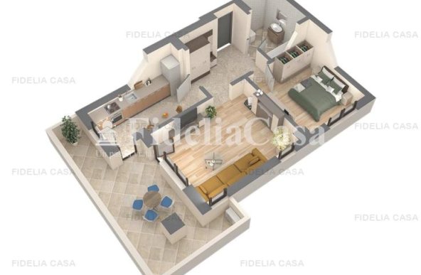 Vanzare apartament 2 camere, Podu Ros, Iasi