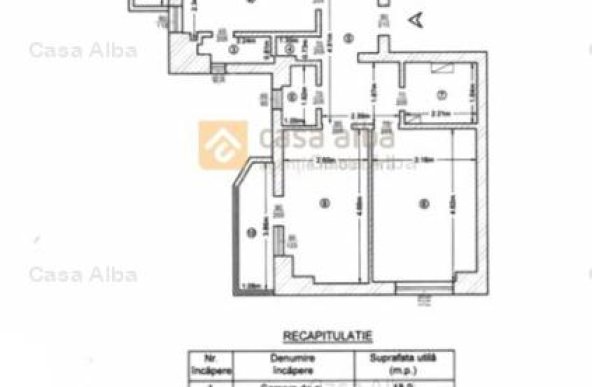 Gara - apartament cu 3 camere