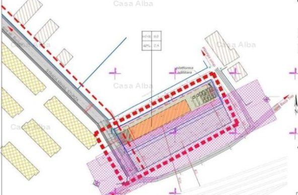 3580 mp Pasaj SOCOLA - PUZ aprobat, edificabila S+P+E - 4296 mp