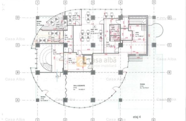 Semicentral - spatiu de birouri complet amenajat