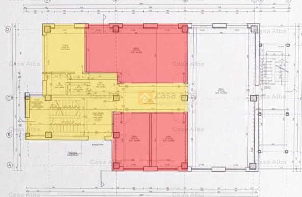 Centru, spatiu de birouri mobilat, 90mp, disponibil imediat