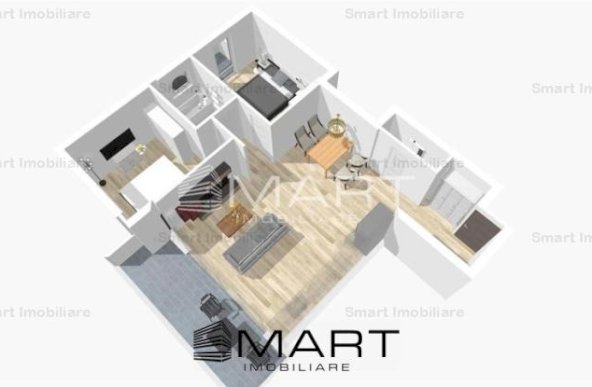 Apartament 3 camere loc de parcare subteran | cartier Turnisor