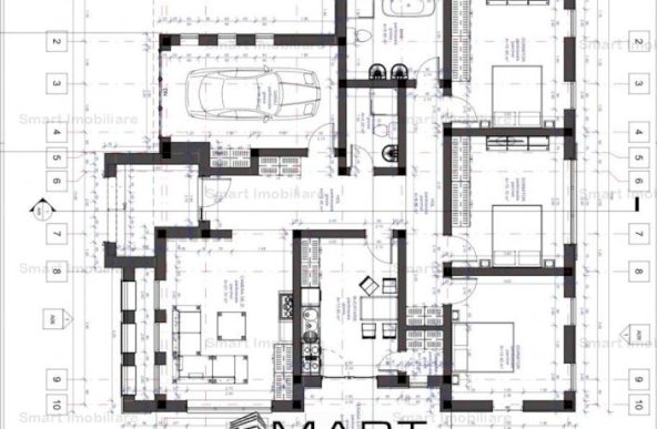 Casa individuala 4 camere, 140mp + 500mp teren zona Calea Cisnadiei