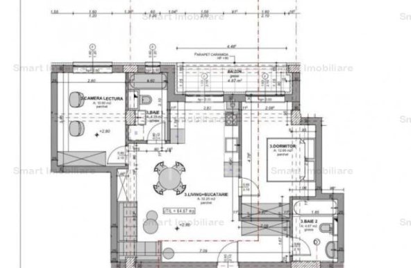 Apartament 3 camere, Calea Surii Mici, Comision 0