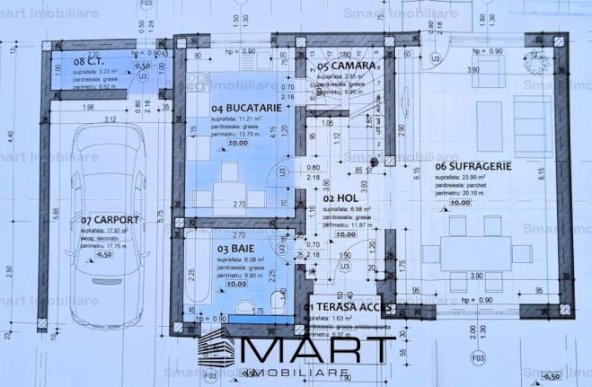 Casa individuala 125mp teren 400mp Vestem