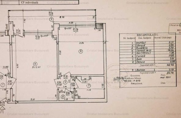 Apartament 2 camere Vatra Luminoasa