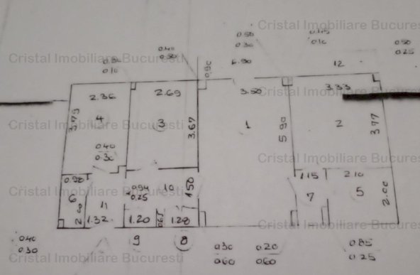 Piata Sudului Metrou - Apartament 3 camere 1982