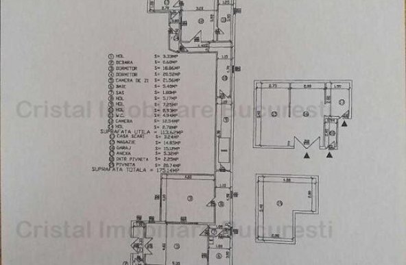 Vand apartament 4  camere  zona Calea Calarasilor