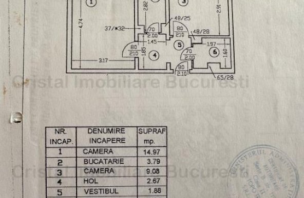 Colentina, apartament de lux cu 2 camere+dressing 70 000 €