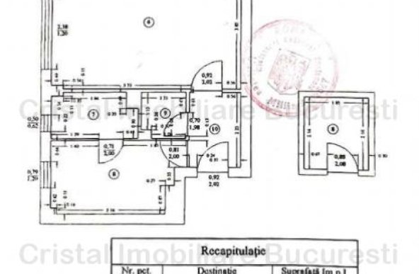 Matei Basarab, apartament 3 camere de vanzare