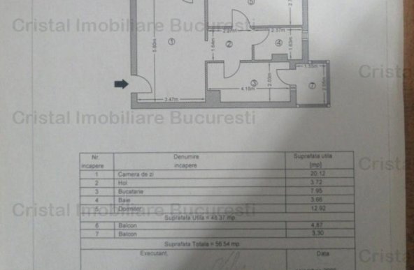 Vanzare Apartament 2 camere, 2 locuri parcare in Citadella Titan