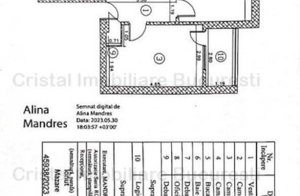 Apartament 3 camere, Aparatorii Patriei. 