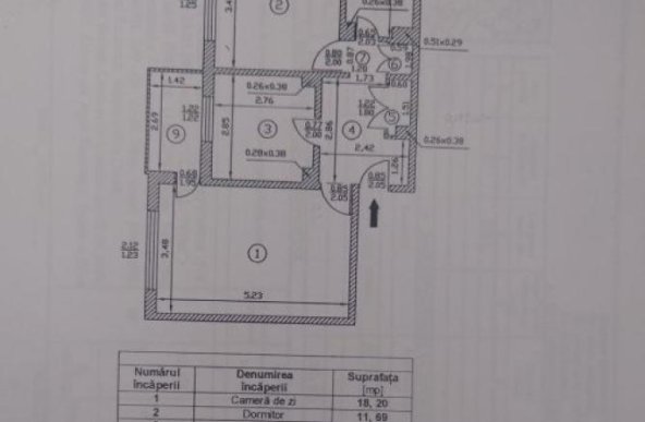 Apartament 2 camere, decomandat, boxa, 14 min metrou Dristor