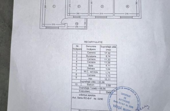 Apartament 3 camere, la 6 min de metrou Piata Sudului/Mall SunPlaza. 