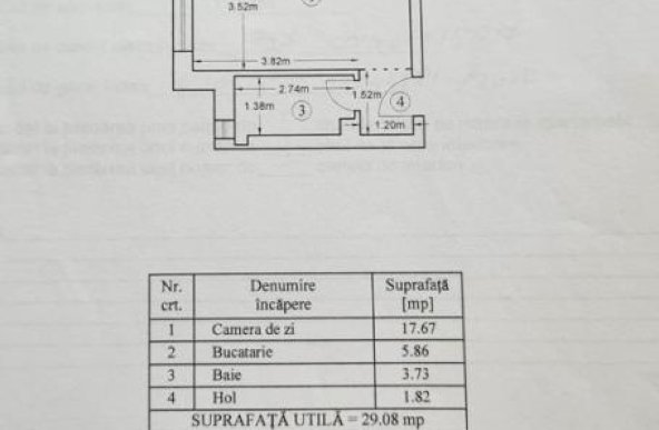 Garsoniera de vanzare grozavesti