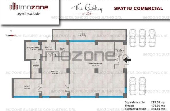 Spatiu Comercial | Militari-Uverturii-Apusului | 280mp + 135mp (terasa)