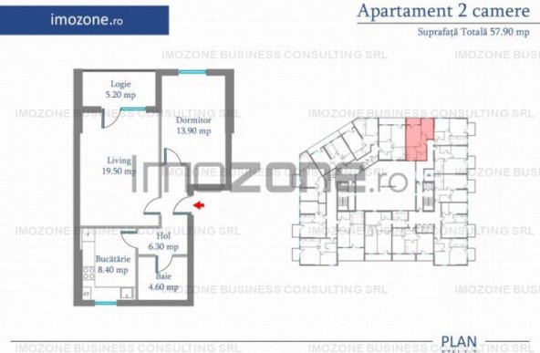 Apartament 2 Camere | 77 mp | Bloc Nou | Metrou Pacii / Preciziei | Militari