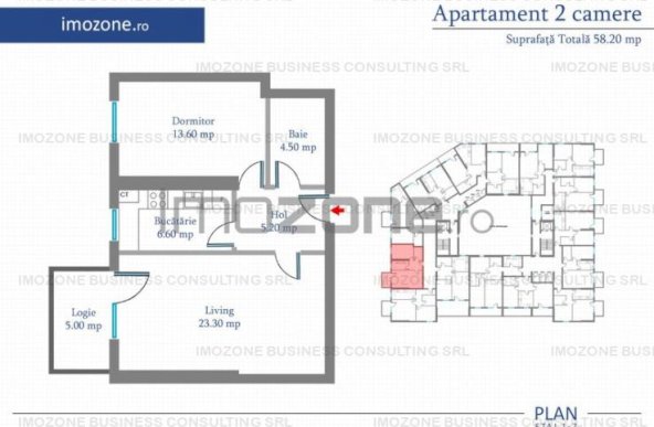 Apartament 2 Camere | 77 mp | Bloc Nou | Metrou Pacii / Preciziei | Militari