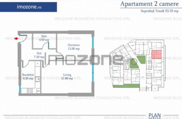 Apartament 2 Camere | 77 mp | Bloc Nou | Metrou Pacii / Preciziei | Militari