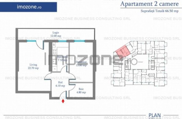 Apartament 2 Camere | 77 mp | Bloc Nou | Metrou Pacii / Preciziei | Militari