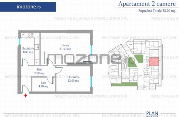 Apartament 2 Camere | 77 mp | Bloc Nou | Metrou Pacii / Preciziei | Militari