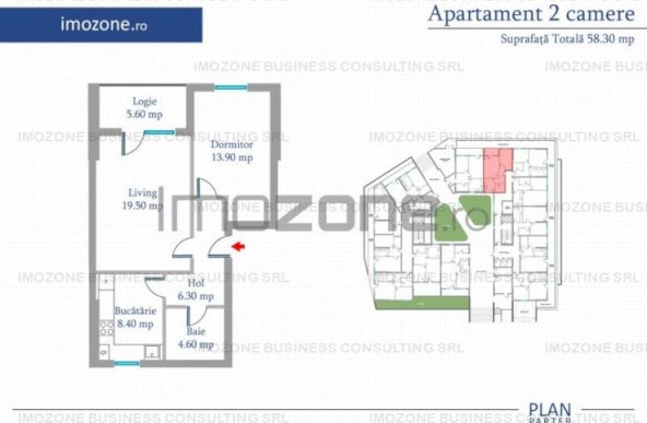 Apartament 2 Camere | 77 mp | Bloc Nou | Metrou Pacii / Preciziei | Militari