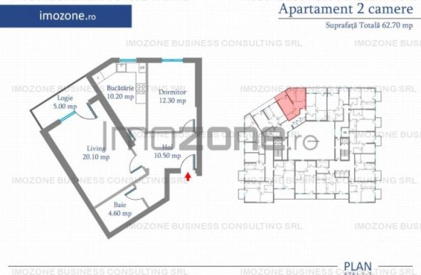 Apartament 2 Camere | 77 mp | Bloc Nou | Metrou Pacii / Preciziei | Militari