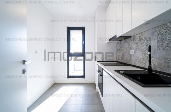 Apartament 2 camere, Aviatiei, 56 mp., 2 bai, mobilat partial, comision 0%!