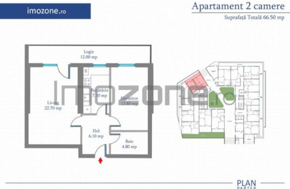 Apartament 2 Camere | 62 mp | Bloc Nou | Metrou Pacii / Preciziei | Militari