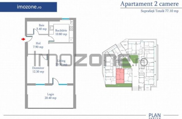 Apartament 2 Camere | 62 mp | Bloc Nou | Metrou Pacii / Preciziei | Militari