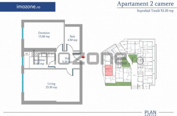 Apartament 2 Camere | 62 mp | Bloc Nou | Metrou Pacii / Preciziei | Militari