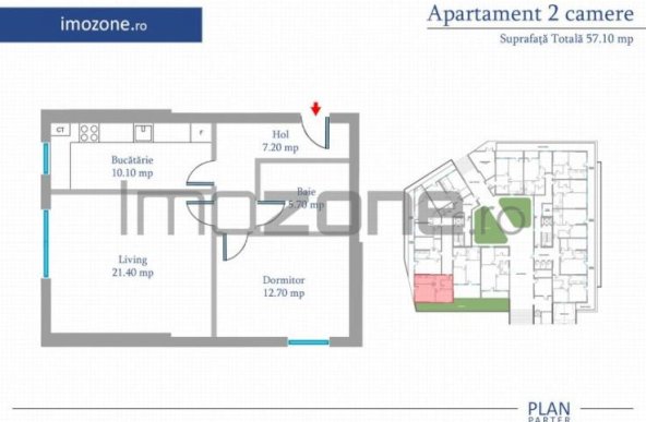 Apartament 2 Camere | 62 mp | Bloc Nou | Metrou Pacii / Preciziei | Militari