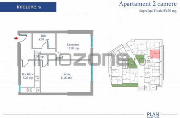 Apartament 2 Camere | 62 mp | Bloc Nou | Metrou Pacii / Preciziei | Militari