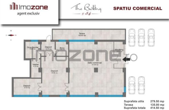 Spatiu Comercial | Militari-Uverturii-Apusului | 280mp + 135mp (terasa)