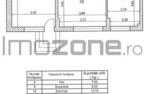 Apartament 2 camere, decomandat, bloc 2019, teren 44 mp, parcare – Comision 0%!