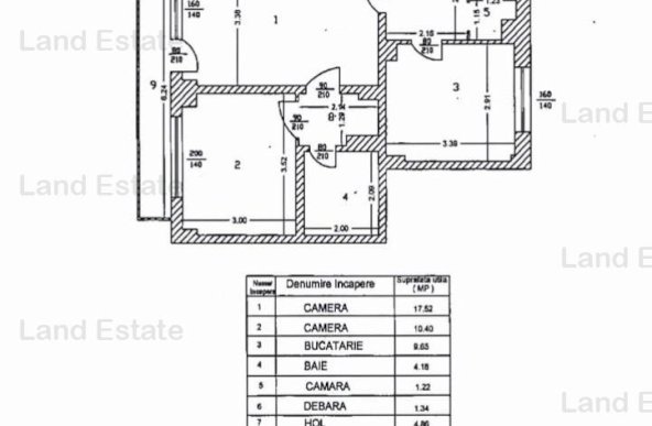 2 camere Timpuri Noi- Tineretului ( 600 m metrou )