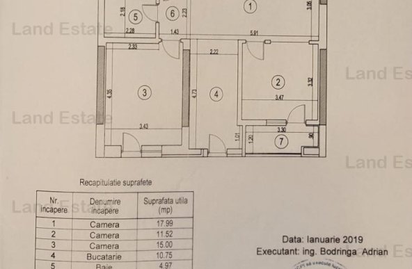 3 camere Grozavesti - 20 Residence ( loc parcare inclus-150 m metrou )