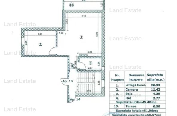 2 camere Crangasi (constructie 2014 -300 m metrou ) Centrala