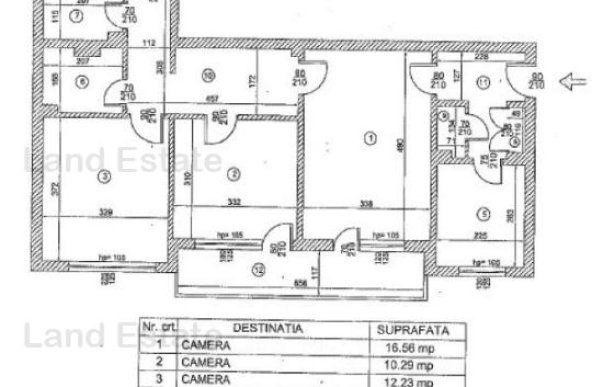 4 camere la 250m de metrou Favorit - Drumul Taberei