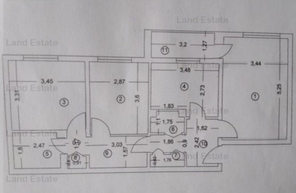 3 camere bloc reabilitat Sebastian - Petre Ispirescu