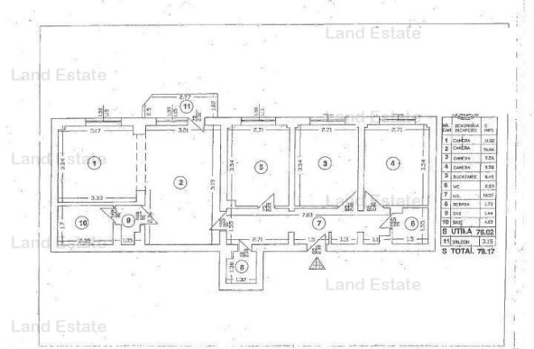 4 camere Obor-Calea Mosilor ( 250 m metrou )