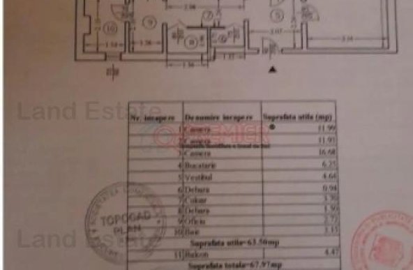 3 CAMERE BABA NOVAC , METROU , BLOC ANVELOPAT