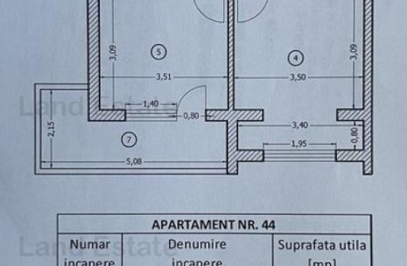 Vanzare 3 camere ( Zona Salaj ) 