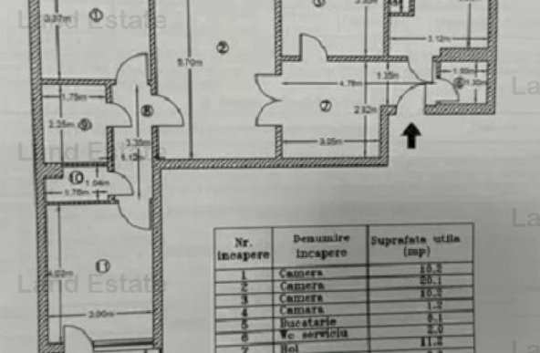 Apartament cu 4 camere Dristor - Râmnicu Sărat