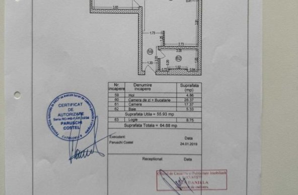 2 camere Metalurgiei ( loc parcare inclus ) 