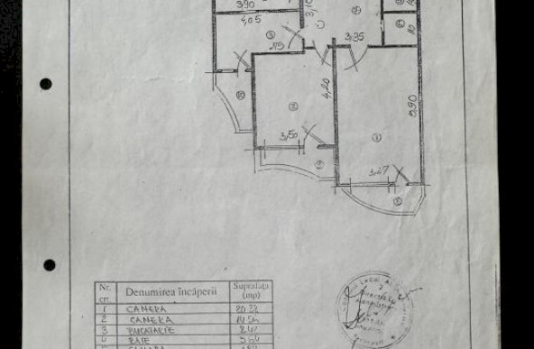 2 camere Bd Unirii ( bloc 1993 ) 