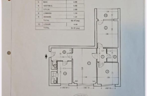 Apartament 3 Camere Brancoveanu