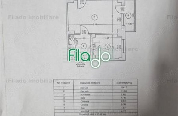 Vanzare apartament 2 camere, Stefan cel Mare, Bucuresti