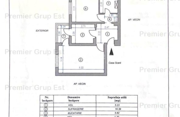 Etaj 3! Apartament 2 camere | Nicolina - LIDL