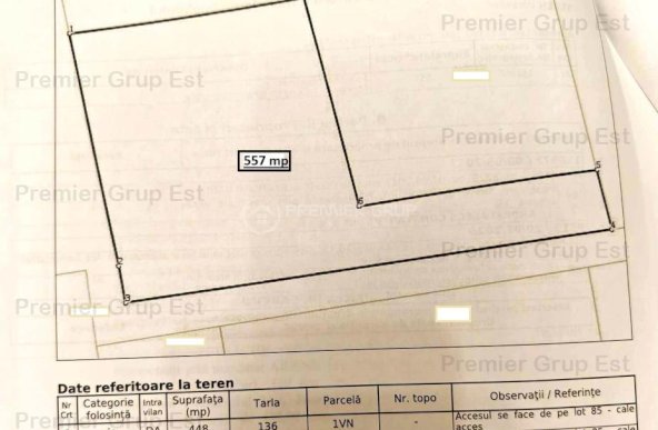 Preț NOU! Teren intravilan, Bucium - LIDL, 715mp